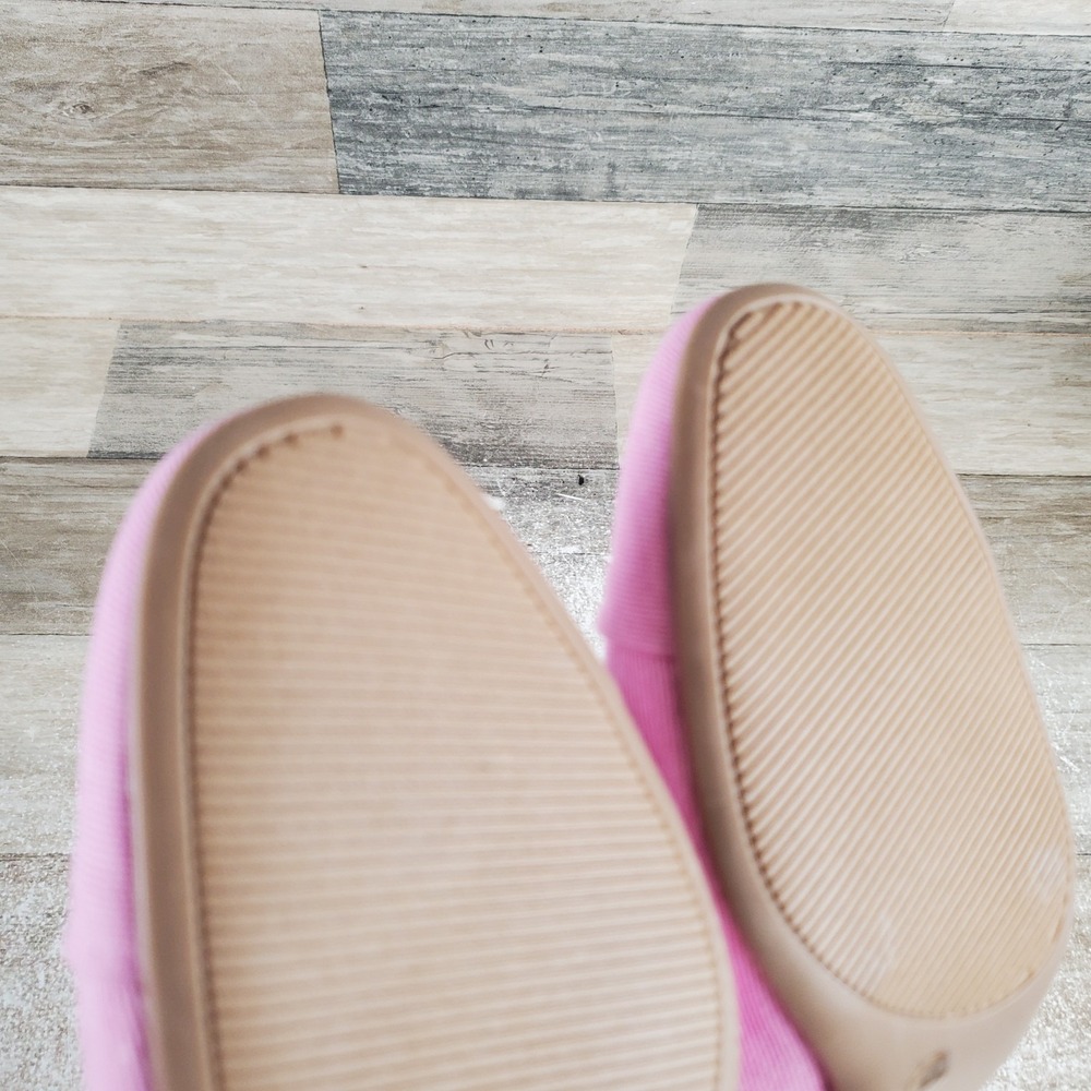 Chinese Laundry Rozie Womens Heel Pumps Sz 7.5 M Pink Denim Slingback Block Heel - Picture 9 of 10
